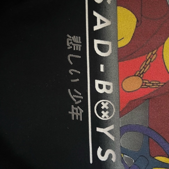 Black Graphic Sweatshirt - Picture 7 of 9